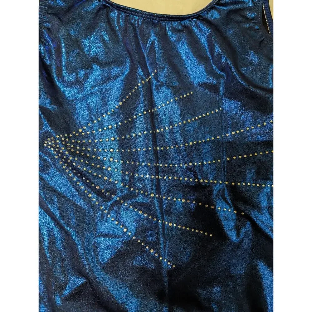 ZKQL Girls leotard Small Rhinestones Bust 30
